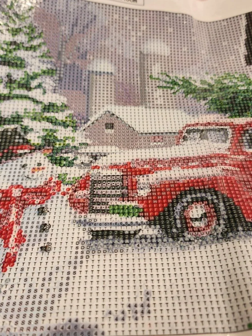 DIAMOND DOTS!!! Set of 2 Christmas themed diamond dot tapestries